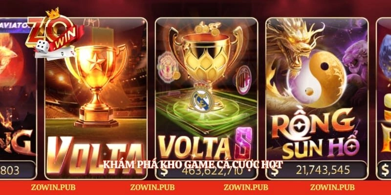 Khám phá kho game cá cược hot