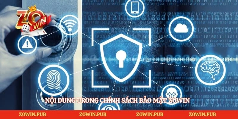 Nội dung trong chính sách bảo mật Zowin